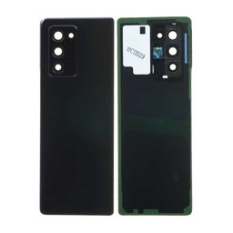 Samsung Galaxy Z Fold 2 F916B - Akkumulátor Fedőlap (Mystic Black) - GH82-23688A, GH82-27284A Genuine Service Pack