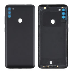 Samsung Galaxy M11 M115F - Akkumulátor Fedőlap (Black) - GH81-19132A Genuine Service Pack
