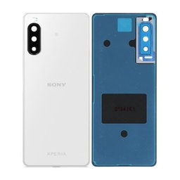 Sony Xperia 10 II - Akkumulátor Fedőlap (White) - A5019528A Genuine Service Pack