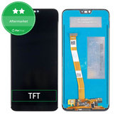 Huawei Honor 10 - LCD Kijelző + Érintőüveg + Ujjlenyomat-Érzékelő (Black) TFT