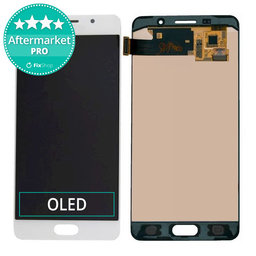 Samsung Galaxy A5 A510F (2016) - LCD Kijelző + Érintőüveg (White) OLED