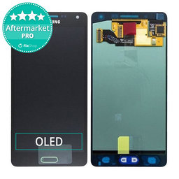 Samsung Galaxy A5 A500F - LCD Kijelző + Érintőüveg (Midnight Black) OLED