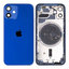 Apple iPhone 12 Mini - Hátsó Ház (Blue)