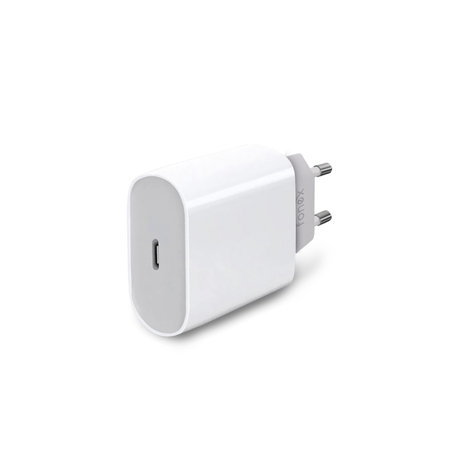 Fonex - Töltőadapter USB-C, 20W, fehér