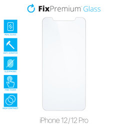 FixPremium Glass - Edzett üveg - iPhone 12 és 12 Pro