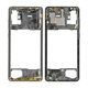 Samsung Galaxy A71 A715F - Középső Keret (Prism Crush Black) - GH98-44756A Genuine Service Pack