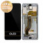 Samsung Galaxy S20 Plus G985F - LCD Kijelző + Érintőüveg + Keret (Cloud White) - GH82-22134B, GH82-22145B Genuine Service Pack