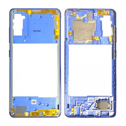 Samsung Galaxy A41 A415F - Középső Keret (Prism Crush Blue) - GH98-45511D Genuine Service Pack