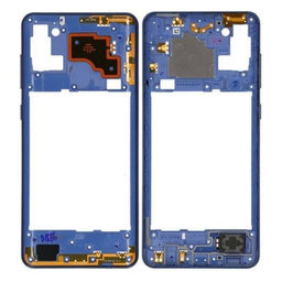 Samsung Galaxy A21s A217F - Középső Keret (Blue) - GH97-24663C Genuine Service Pack