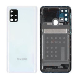 Samsung Galaxy A51 5G A516B - Akkumulátor Fedőlap (Prism Cube White) - GH82-22938B Genuine Service Pack
