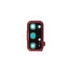 Samsung Galaxy S20 FE G780F - Hatsó Kamera Lencse Keret (Cloud Red) - GH98-46057E Genuine Service Pack