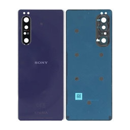 Sony Xperia 1 II - Akkumulátor Fedőlap (Purple) - A5019836B Genuine Service Pack