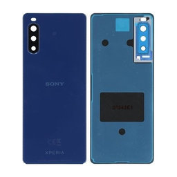 Sony Xperia 10 II - Akkumulátor Fedőlap (Blue) - A5019527A Genuine Service Pack