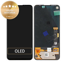 Google Pixel 4a 4G - LCD Kijelző + Érintőüveg - G949-00007-01 Genuine Service Pack