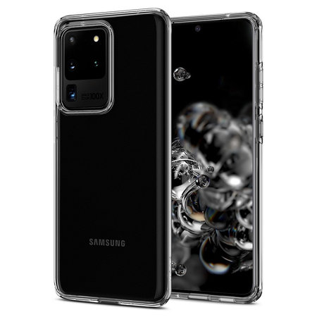 Spigen - Liquid Crystal tok Samsung Galaxy S20 Ultra, átlátszó