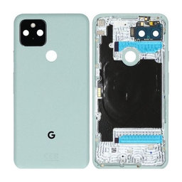 Google Pixel 5 - Akkumulátor Fedőlap (Sorta Sage) - G949-00096-01 Genuine Service Pack