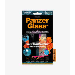 PanzerGlass - Tok ClearCase AB - Samsung Galaxy S21 Ultra, fekete