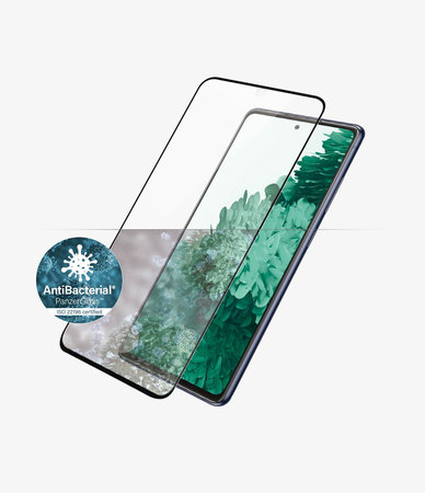PanzerGlass - Edzett Üveg Case Friendly AB - Samsung Galaxy S21, Fingerprint komp., fekete