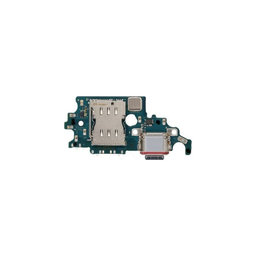 Samsung Galaxy S21 G991B - Töltő Csatlakozó + PCB Alaplap - GH96-14033A Genuine Service Pack