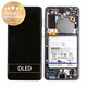 Samsung Galaxy S21 G991B - LCD Kijelző + Érintőüveg + Keret + Akkumulátor (Phantom Gray) - GH82-24716A, GH82-24718A Genuine Service Pack