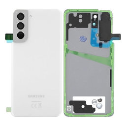 Samsung Galaxy S21 G991B - Akkumulátor Fedőlap (Phantom White) - GH82-24520C Genuine Service Pack