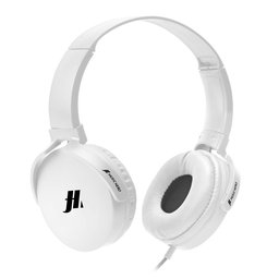 SBS - Mikrofonos fejhallgató, 3,5 mm-es jack csatlakozóval, fehér színű