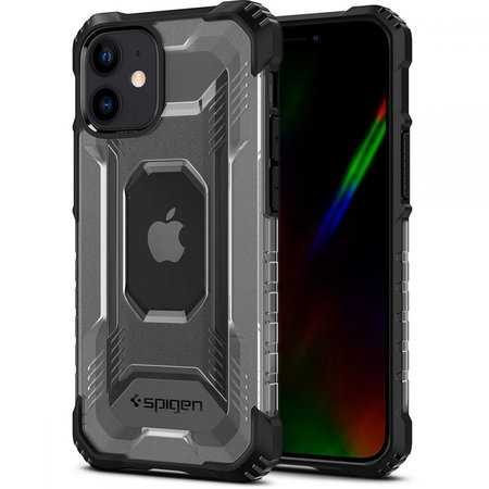 Spigen - Tok Nitro Prece - iPhone 12 mini, fekete