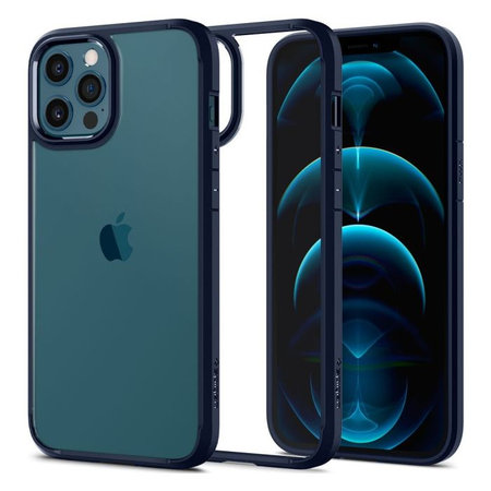 Spigen - Tok Ultra Hybrid - iPhone 12 és 12 Pro, kék