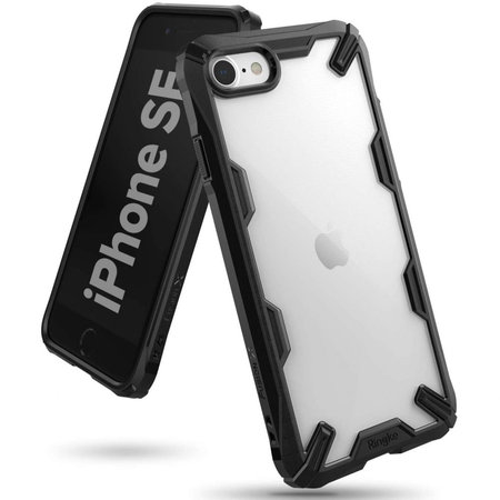 Ringke - Fusion X tok iPhone SE 2020/8/7 készülékhez, fekete