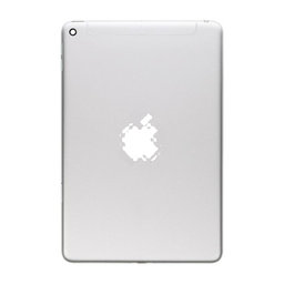 Apple iPad Mini 5 - Hátsó Ház 4G Verzió (Silver)