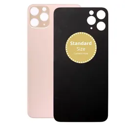 Apple iPhone 11 Pro Max - Hátsó Ház Üveg (Gold)