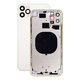 Apple iPhone 11 Pro Max - Hátsó Ház (Silver)