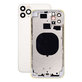 Apple iPhone 11 Pro Max - Hátsó Ház (Silver)