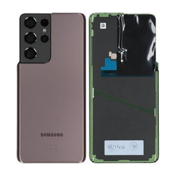 Samsung Galaxy S21 Ultra G998B - Akkumulátor Fedőlap (Phantom Brown) - GH82-24499D Genuine Service Pack
