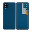 Samsung Galaxy A12 A125F - Akkumulátor Fedőlap (Blue) - GH82-24487C Genuine Service Pack