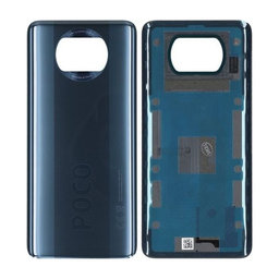 Xiaomi Poco X3 NFC - Akkumulátor Fedőlap (Shadow Grey) - 55050000JZ6D Genuine Service Pack