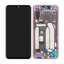 Xiaomi Mi 9 SE M1903F2G - LCD Kijelző + Érintőüveg + Keret (Lavender Violet) - 5612100040B6 Genuine Service Pack