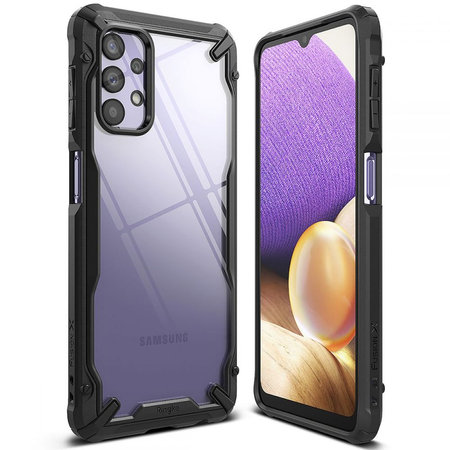 Ringke - Case Fusion X Samsung Galaxy A32 5G készülékhez, fekete