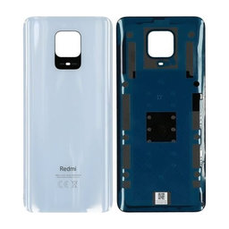 Xiaomi Redmi Note 9S - Akkumulátor Fedőlap (Glacier White) - 550500005G1L Genuine Service Pack