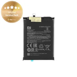 Xiaomi Redmi 9, Note 9 - Akkumulátor BN54 5020mAh - 460200001J1G, 460200003P1G Genuine Service Pack