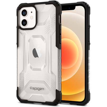 Spigen - Nitro Force tok iPhone 12/12 Pro készülékhez, fekete