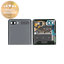 Samsung Galaxy Z Flip 5G F707B - LCD Kijelző + Érintőüveg + Keret (Külső) (Mystic Gray) - GH96-13806A Genuine Service Pack