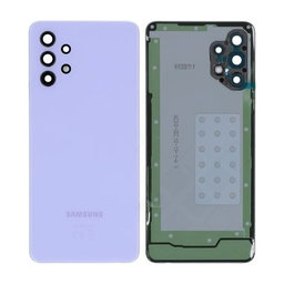 Samsung Galaxy A32 4G A325F - Akkumulátor Fedőlap (Awesome Violet) - GH82-25545D Genuine Service Pack