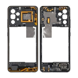 Samsung Galaxy A32 4G A325F - Középső Keret (Awesome Black) - GH97-26181A Genuine Service Pack