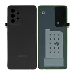 Samsung Galaxy A52 A525F, A526B - Akkumulátor Fedőlap (Awesome Black) - GH82-25427A Genuine Service Pack