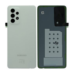 Samsung Galaxy A52 A525F, A526B - Akkumulátor Fedőlap (Awesome White) - GH82-25427D, GH82-25225D, GH98-46318D Genuine Service Pack