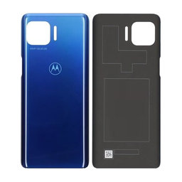 Motorola Moto G 5G Plus XT2075 - Akkumulátor Fedőlap (Surfing Blue) - SL98C78885 Genuine Service Pack