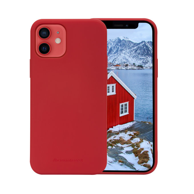 dbramante1928 - Grönland tok iPhone 12/12 Pro készülékhez, édességes almás piros