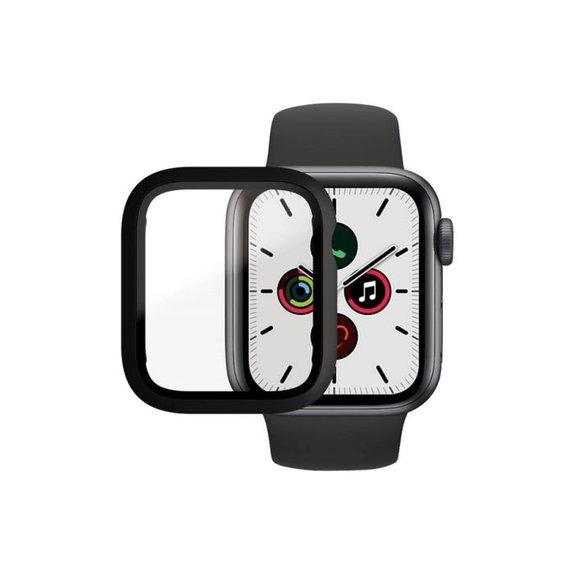 PanzerGlass - Edzett üveg Full Body AB - Apple Watch 4, 5, 6, SE (1st gen) és SE (2nd gen) 40mm, fekete