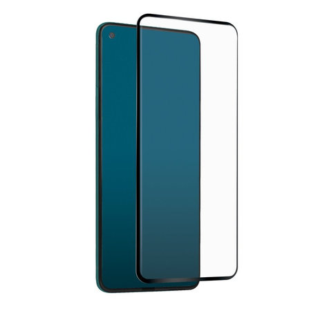 SBS - Edzett Üveg Full Cover - OnePlus 9, fekete